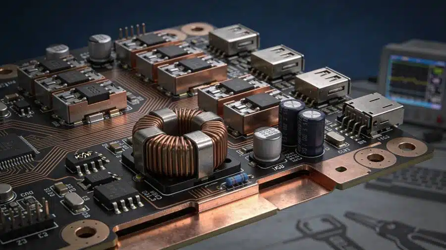 copper metal core PCB for power supply and motor driver